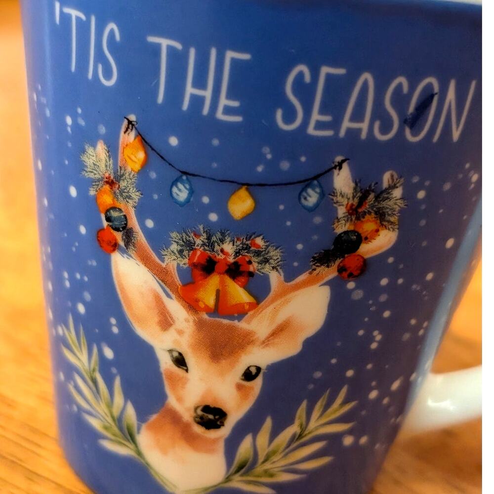 California Pantry Mug with Reindeer Christmas Mug